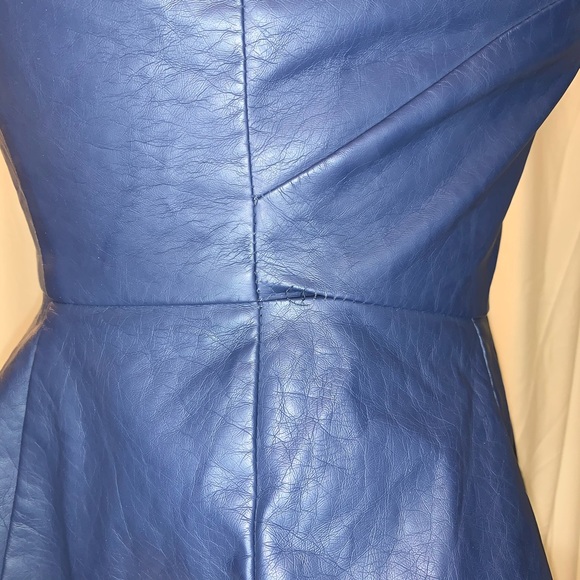 Faux (Vegan) Leather Top Vest - Picture 5 of 8